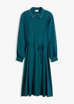 bonprix Robe midi avec perles|Femme Robes