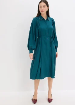 bonprix Robe midi avec perles|Femme Robes