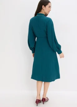 bonprix Robe midi avec perles|Femme Robes