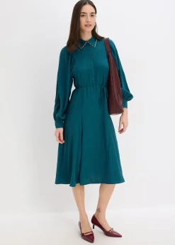 bonprix Robe midi avec perles|Femme Robes