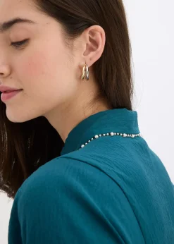 bonprix Robe midi avec perles|Femme Robes