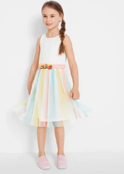 bonprix Robe midi en dentelle et tulle|Enfant Vêtements Enfant|Filles 2-8 Ans·Robes & Jupes
