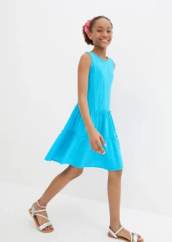 Enfant bonprix Vêtements Enfant|Filles 9-16 Ans·Robes & Combinaisons|Robe midi en gaze de coton légère