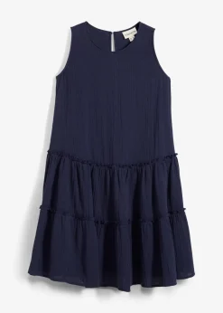 bonprix Robe midi en gaze de coton légère|Enfant Vêtements Enfant|Filles 9-16 Ans·Robes & Combinaisons