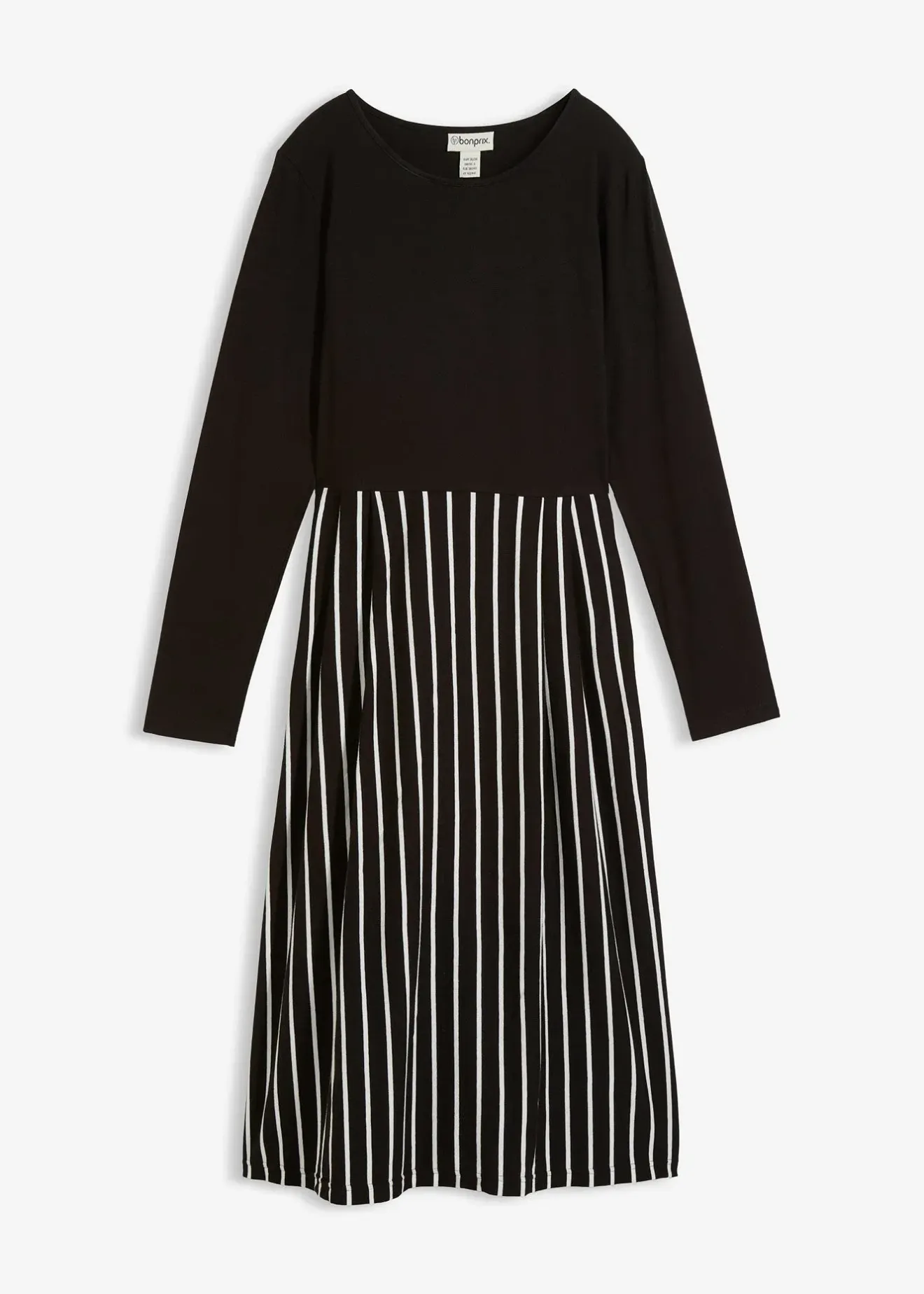 Femme bonprix Tailles Petite|Robe midi en jersey coton