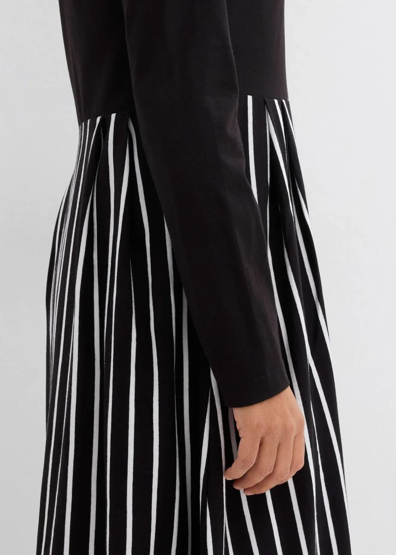 Femme bonprix Tailles Petite|Robe midi en jersey coton