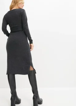 bonprix Robe midi en maille|Femme Maille|Robes