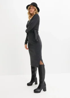 bonprix Robe midi en maille|Femme Maille|Robes