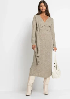 bonprix Robe midi en maille|Femme Maille|Robes