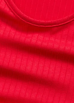 bonprix Robe midi en maille douce et côtelée|Femme Robes