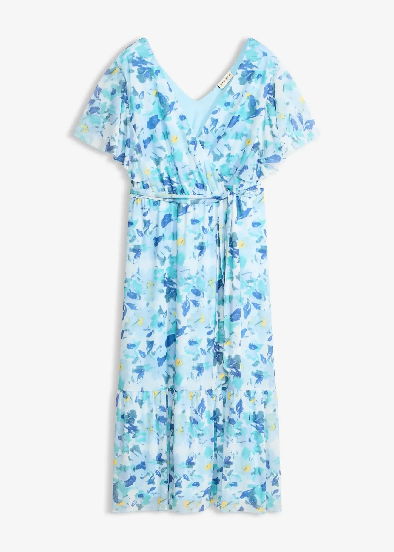 Femme bonprix Robes|Robe midi en mesh doux