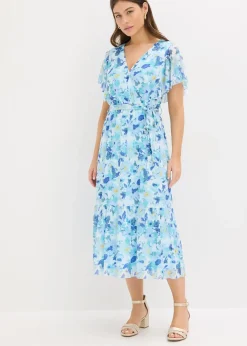 Femme bonprix Robes|Robe midi en mesh doux