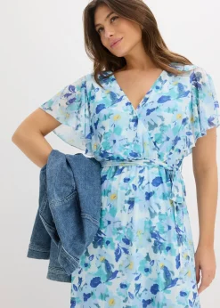 Femme bonprix Robes|Robe midi en mesh doux