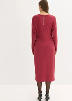 bonprix Robe midi en Punto di Roma confortable|Femme Robes