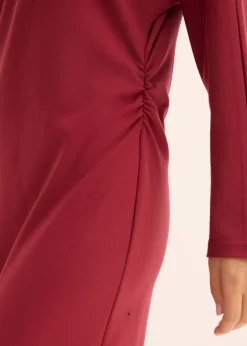 bonprix Robe midi en Punto di Roma confortable|Femme Robes