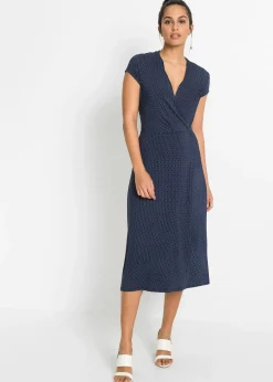 bonprix Robe midi en viscose extensible|Femme Robes