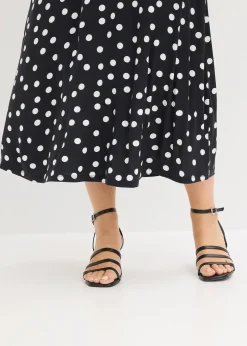 bonprix Robe midi en viscose extensible|Femme Robes