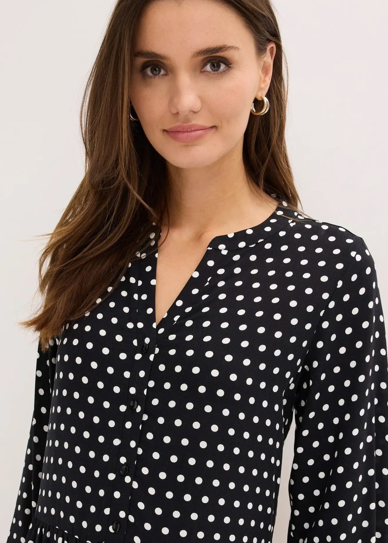 Femme bonprix Robes|Robe midi en viscose fluide