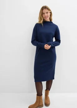 Femme bonprix Robes|Robe midi en viscose mélangée