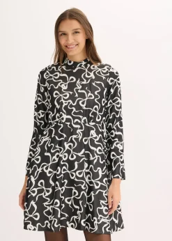 bonprix Robe midi fluide en viscose mélangée|Femme Robes