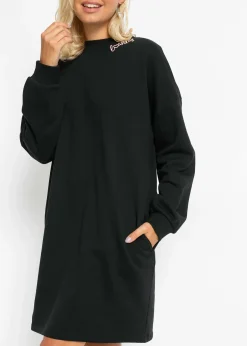 Femme bonprix Sweats|Robes|Robe molletonnée oversize