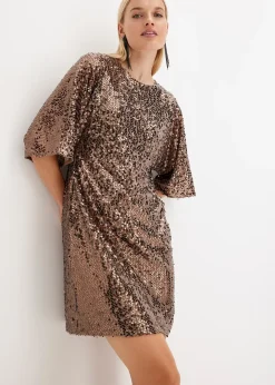Femme bonprix Mode Festive|Robe oversize à sequins