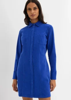 bonprix Robe près du corps en velours côtelé|Femme Robes