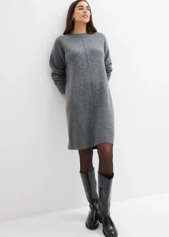 Femme bonprix Maille|Robes|Robe pull