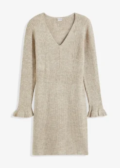 Femme bonprix Maille|Robes|Robe pull