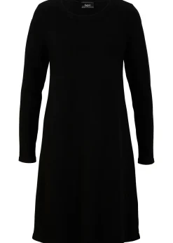 Femme bonprix Maille|Basiques|Robe pull en coton majoritaire