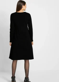 Femme bonprix Maille|Basiques|Robe pull en coton majoritaire