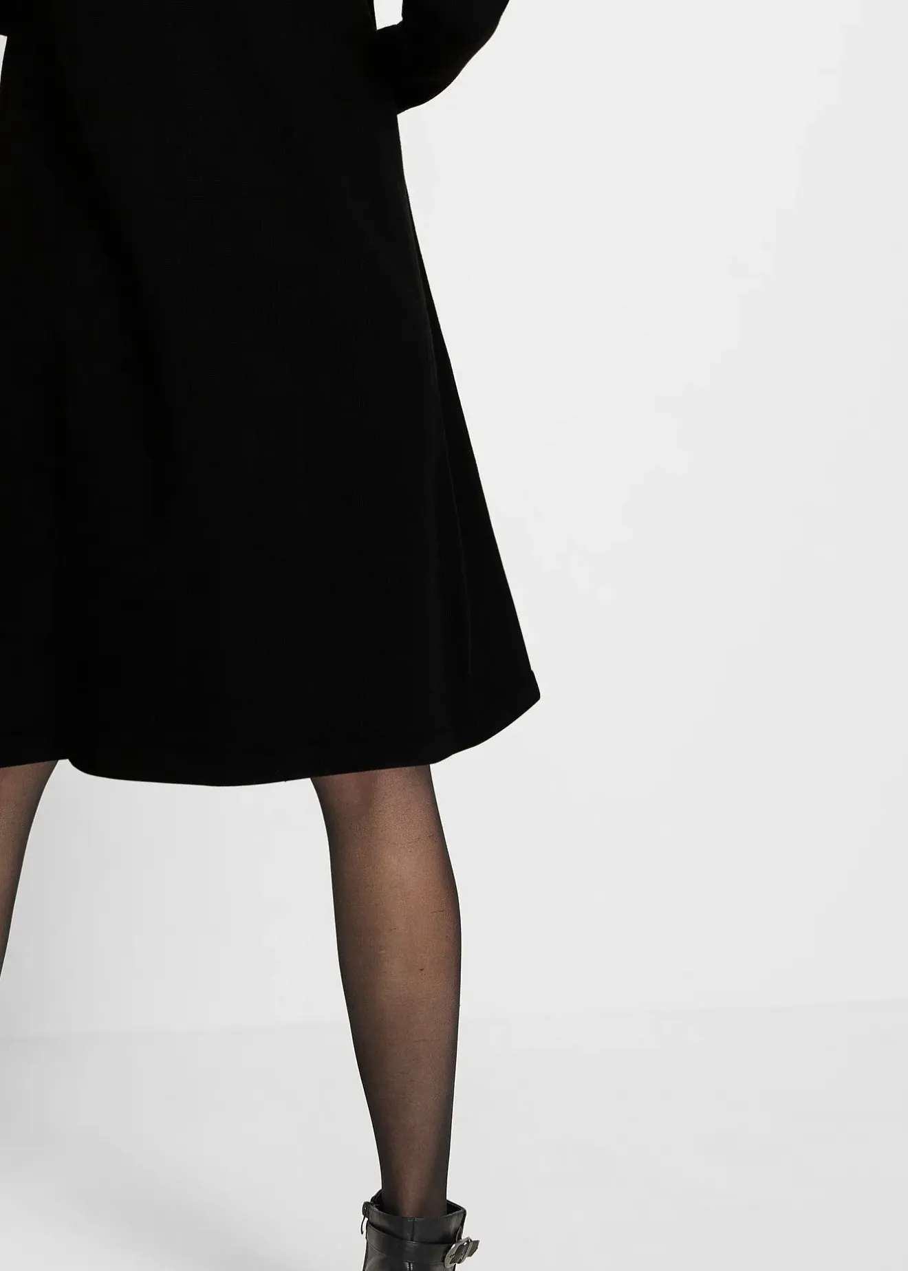 Femme bonprix Maille|Basiques|Robe pull en coton majoritaire