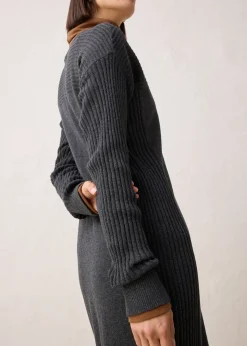 bonprix Robe pull en laine mérinos|Femme Maille|Premium