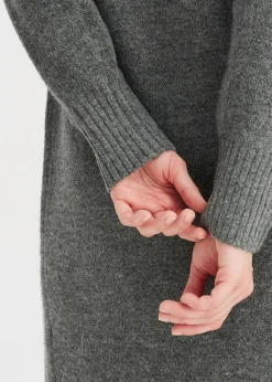 bonprix Robe pull fendue sur le côté|Femme Maille|Robes