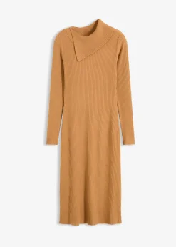 bonprix Robe pull fluide en viscose majoritaire|Femme Maille|Robes