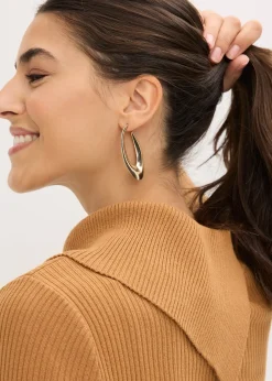 bonprix Robe pull fluide en viscose majoritaire|Femme Maille|Robes