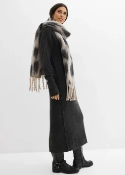 bonprix Robe pull midi|Femme Maille