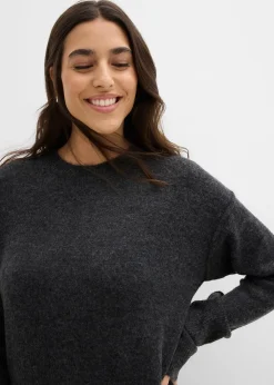 bonprix Robe pull midi|Femme Maille