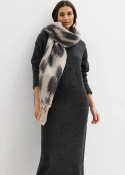 bonprix Robe pull midi|Femme Maille