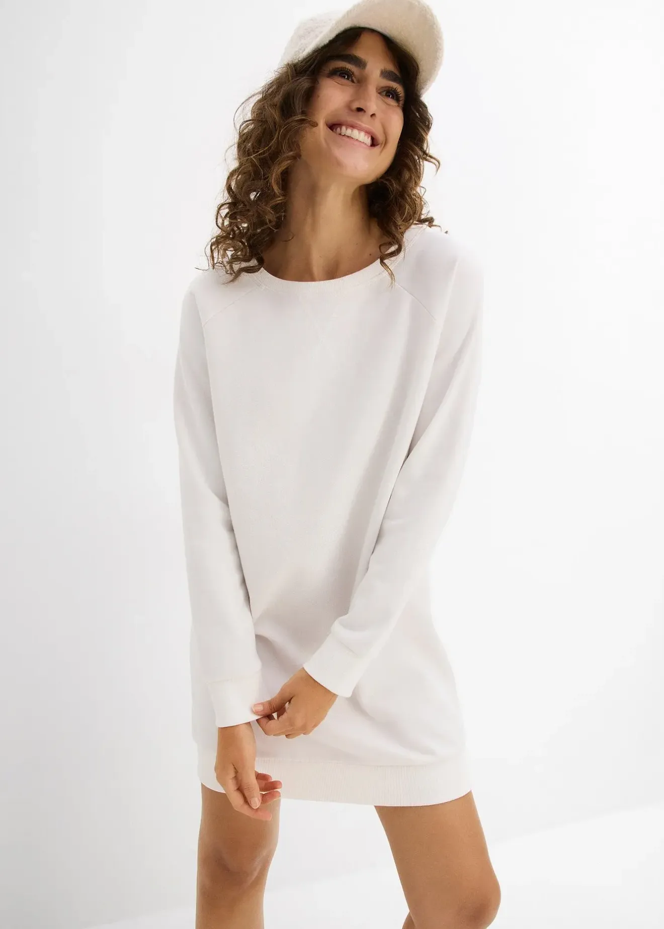 bonprix Robe sweat|Femme Basiques|Sweats