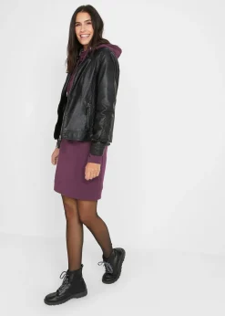 Femme bonprix Sweats|Robes|Robe sweat à capuche