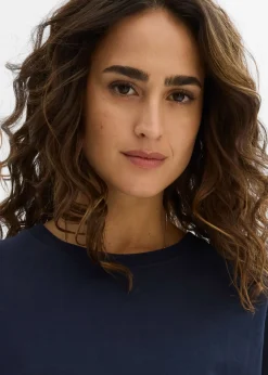 bonprix Robe sweat avec jupe tissée|Femme Sweats|Robes