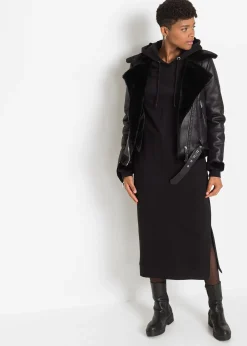 bonprix Robe sweat midi|Femme Basiques|Sweats