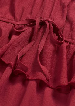 bonprix Robe trapèze en crêpe|Femme Robes