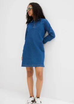 bonprix Robe trapèze en jean|Enfant Vêtements Enfant|Filles 9-16 Ans·Robes & Combinaisons