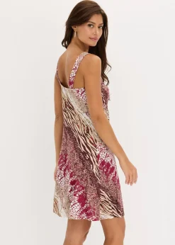 Femme bonprix Robes|Robe trapèze en jersey