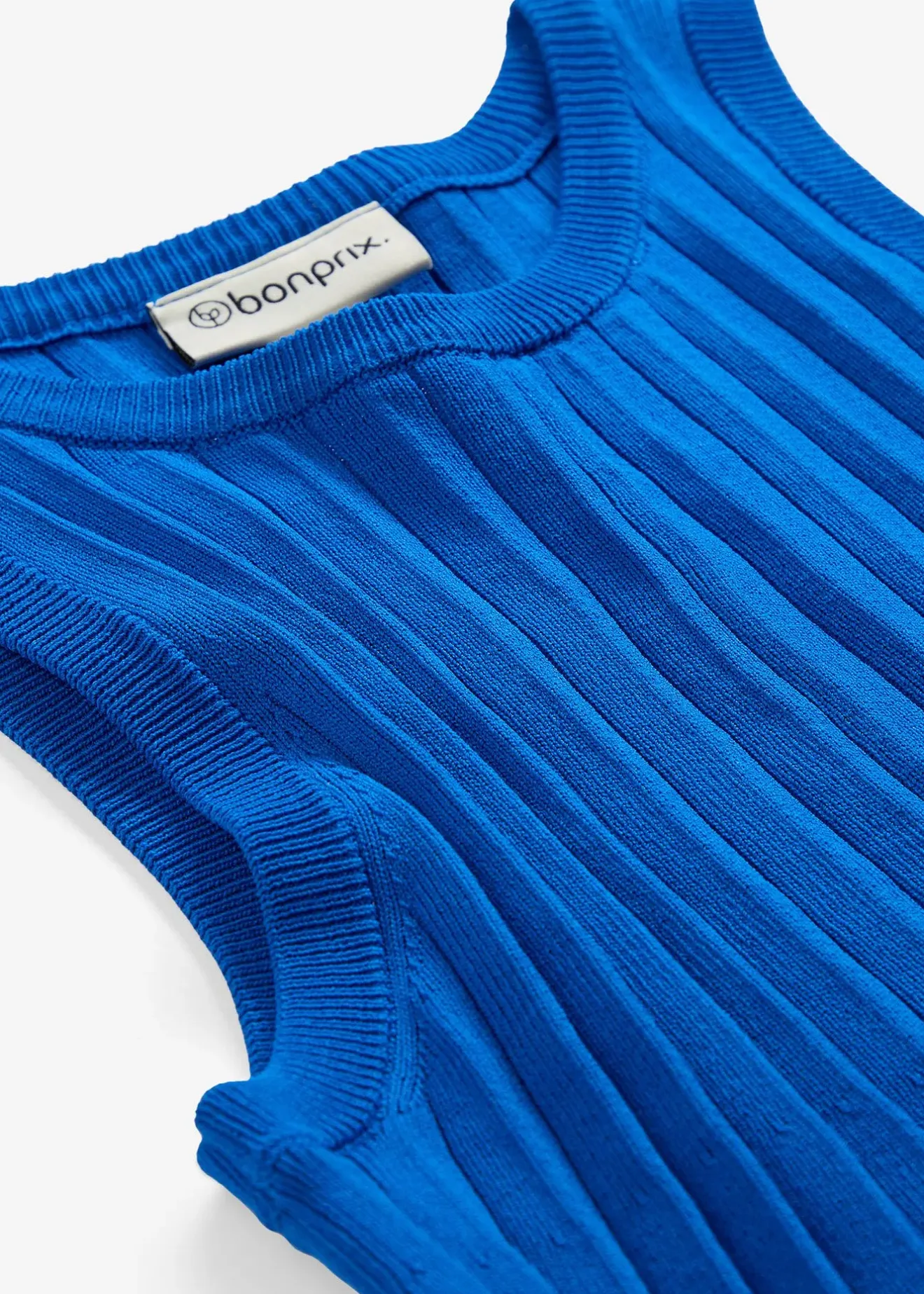 bonprix Robe trapèze en maille de viscose mélangée|Femme Maille