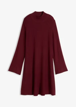 Femme bonprix Maille|Robes|Robe trapèze en maille, viscose majoritaire