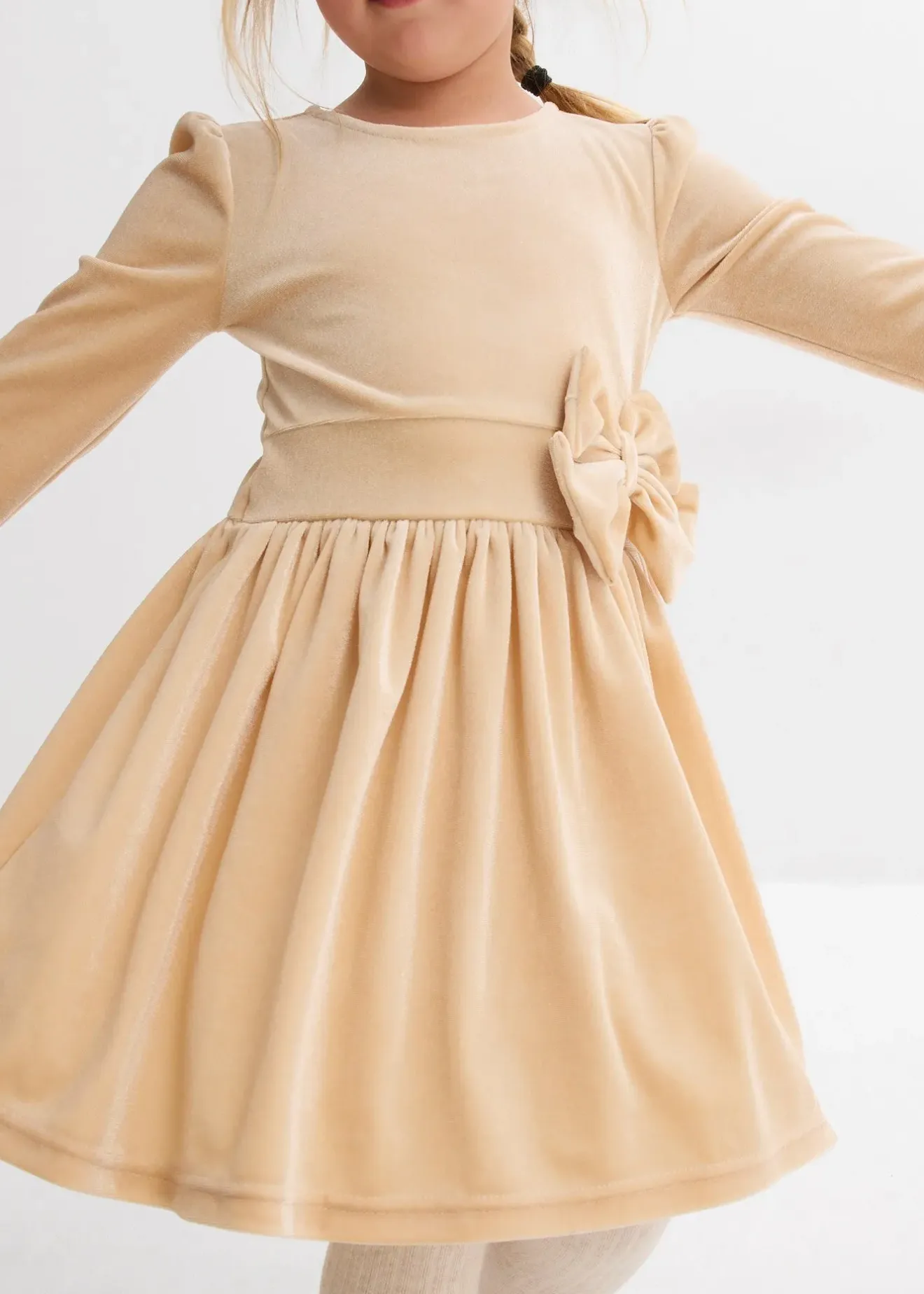 bonprix Robe évasée en velours|Enfant Vêtements Enfant|Filles 2-8 Ans·Robes & Jupes