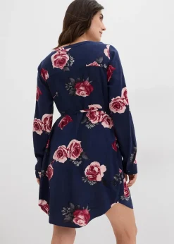 Femme bonprix Femme Enceinte|Robe-blouse de grossesse et d'allaitement en viscose fluide